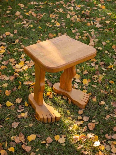 Hocker sitzhocker massivholz - hocker,