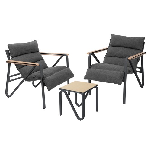 Ware 3tlg gartenmöbel set - 3tlg, gartenmöbel-set