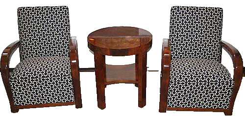 Art deco sitz möbel tisch - deco, 2