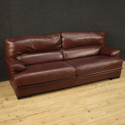 Großes leder sofa italienisch - leder,