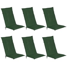 6x Sitzkissen Polster Auflage